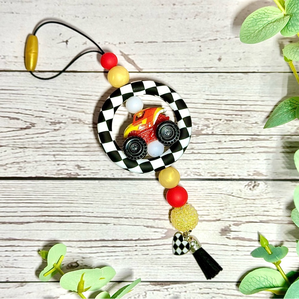 Iron Man Monster Jam Car Charm